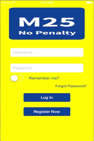 No Penalty M25 app screenshot 3