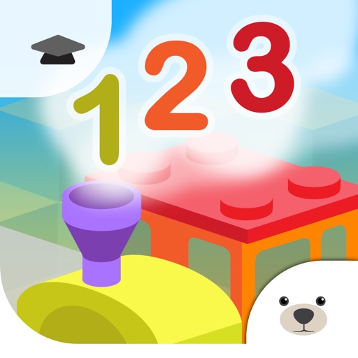 Number Train Early Learning: School Edition - Kindergarten maths games for Grade 1, KS1, writing, addition, 123, count Icon