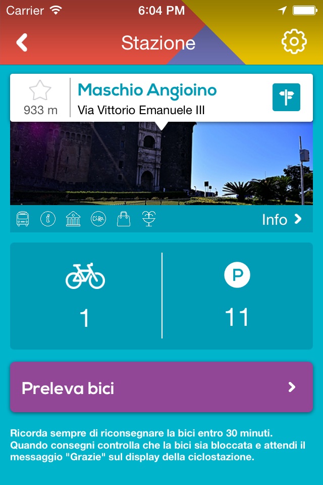 Bike Sharing Napoli screenshot 3