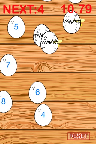 たまご潰し〜反射神経測定アプリ〜卵を潰して動体視力を鍛えよう screenshot 3