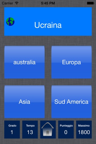 Mondo Geografia Quiz Gratuito screenshot 3