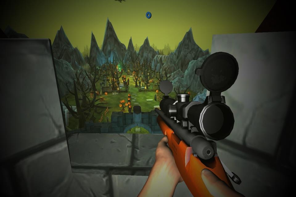 Halloween Carved Pumpkin Zombie Sniper 3D! screenshot 3