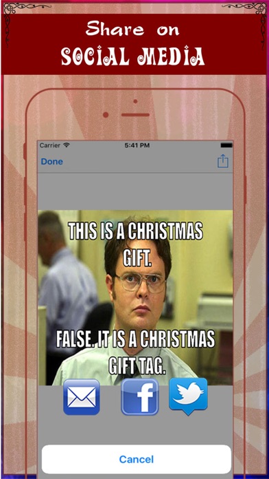 How to cancel & delete Xmas Meme Photo Generator- Add Caption to Photo & Make Troll Face from iphone & ipad 4