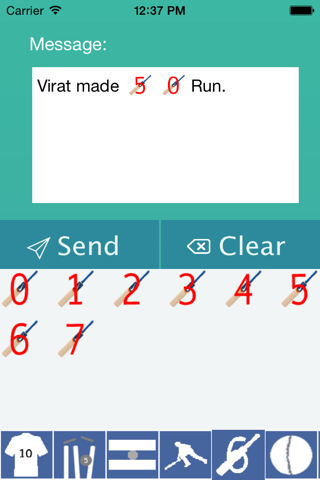 Cricket  Emoji screenshot 2