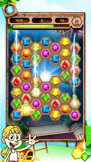 Gem Jewel Quest Adventure II - The Best Edition Diamond Crus(圖4)-速報App