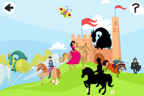 A Castle & Knight-s Little Kid-s Game-s Toddler School screenshot 3