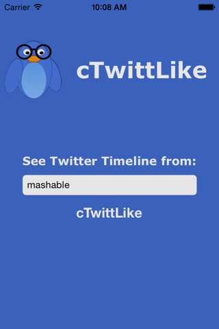 cTwittLike screenshot 2