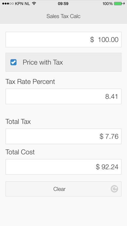 Sales Tax Calculator App screenshot-3
