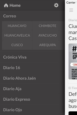 Periódicos PE - Los mejores diarios y noticias de la prensa en Peru screenshot 2