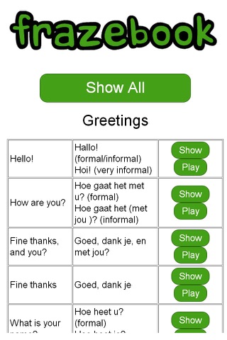 Learn Dutch with Frazebook screenshot 4