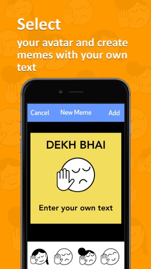 Dekh Bhai ~ Create Funny Indian Meme(圖2)-速報App