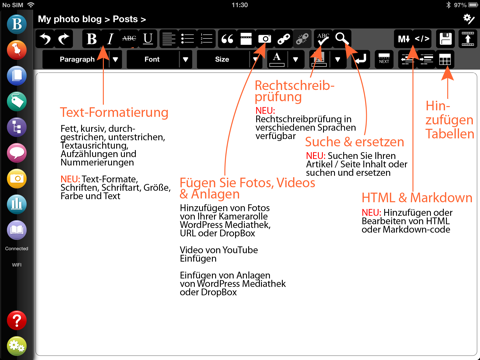 BlogPad Pro for WordPress & Blogger screenshot 2