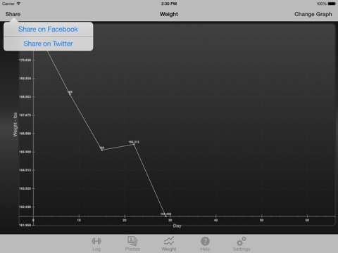 Log for Insane Workout HD screenshot 2