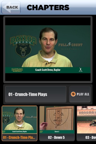 Baylor Bears Crunch Time Plays - With Coach Scott Drew - Full Court Basketball Training Instruction screenshot 2