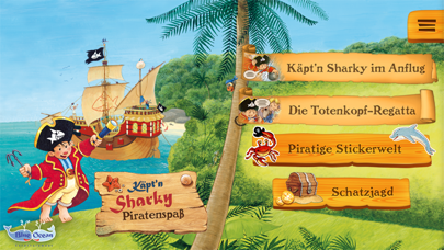 How to cancel & delete Käpt’n Sharky Piratenspaß zum Lesen und Spielen from iphone & ipad 1