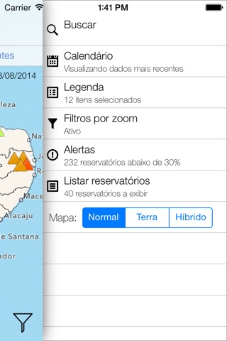 PORTAL HIDROLÓGICO DO NORDESTE screenshot 2