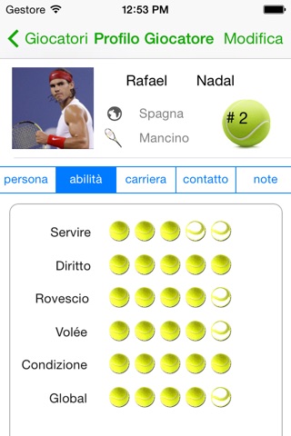 Tennis Player screenshot 2