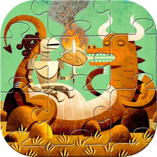Angry Dragons Pro: Puzzle Battle Conquest - Dragon Photo Puzzler