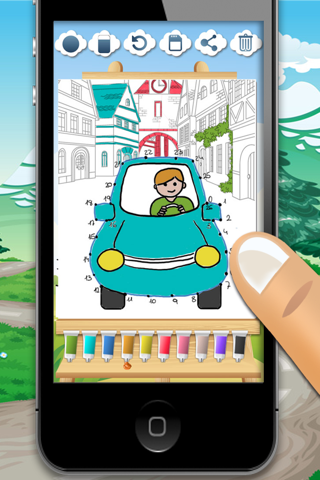 Coches y carros mini juegos de cars y autos divertidos para niños screenshot 3