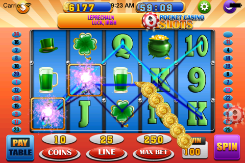 Pocket Casino Slots: Multi-Line Madness screenshot 2