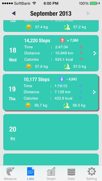 Walker - Pedometer screenshot-3