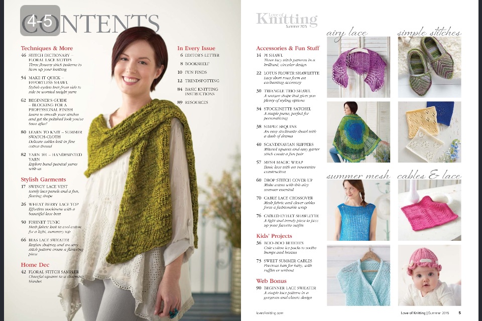 Love of Knitting Magazine screenshot 4