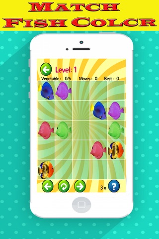 Fish Matching Game ~ Match Fish Color Pair Connecting Games screenshot 3