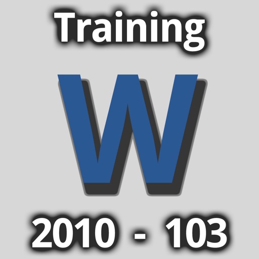 kApp - 103 Training for Word 2010 icon