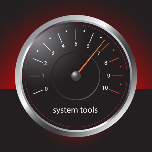 System Tools: free space and CPU usage monitor icon