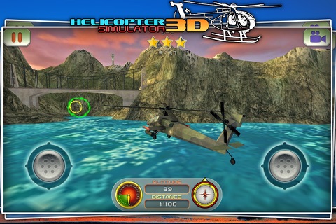 Helicopter Simulator 3D - Free games screenshot 4