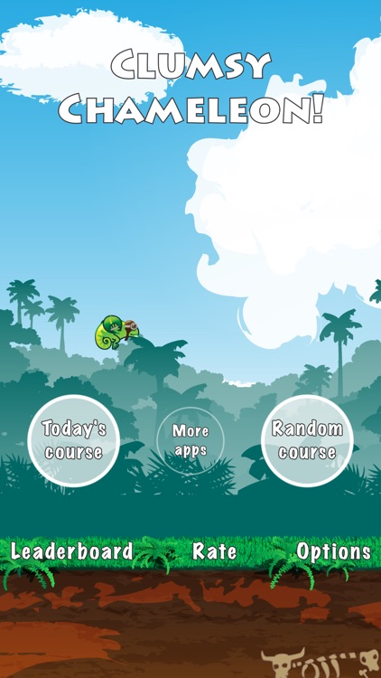 Clumsy Chameleon!