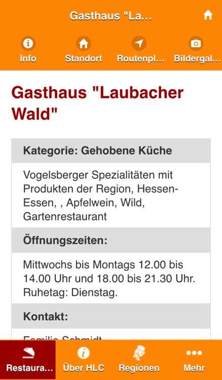 Gastroguide Hessen à la carte