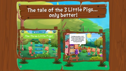 How to cancel & delete The Three Little Pigs - Search and find from iphone & ipad 1