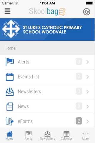 St Luke's Catholic Primary School Woodvale - Skoolbag screenshot 2
