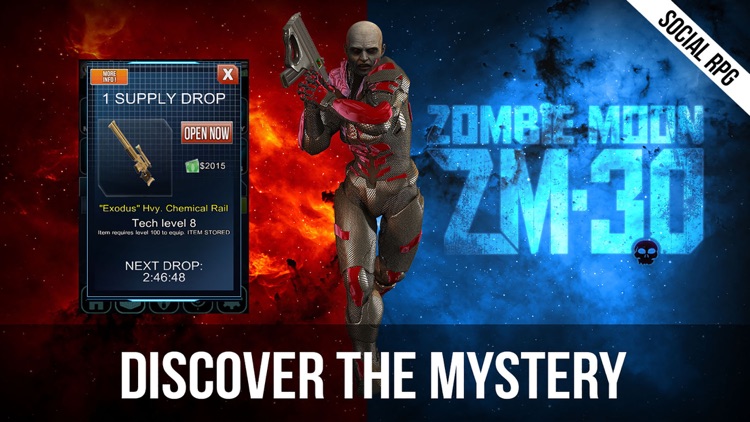 Zombie Moon – Space Marines vs Undead Zombies - Dark Future Social RPG. FREE. screenshot-3