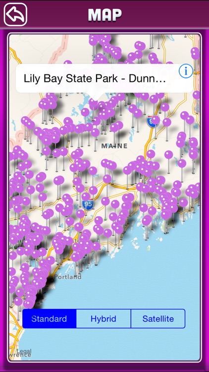 Maine Campgrounds Offline Guide screenshot-3