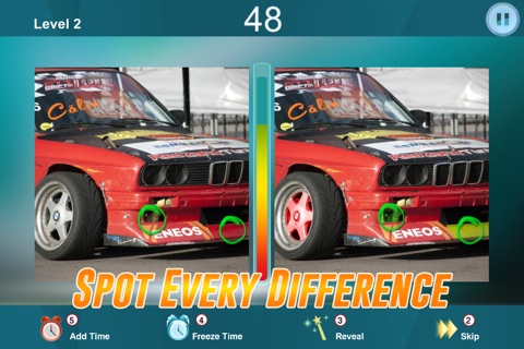 Spot the Differences in two Car Pictures - Photo Puzzle Game - What's the difference? screenshot 2