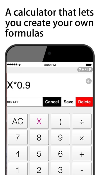MYFORMULA CALCULATOR 1.1.0 IOS