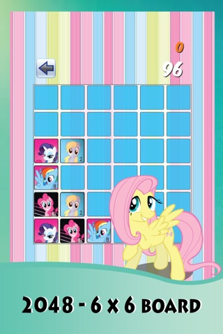 2048 Game Pony Edition - All about best puzzle : Trivia game screenshot 3