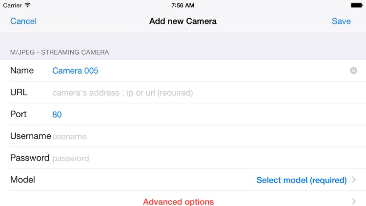 Cam Viewer for Edimax cameras screenshot-3