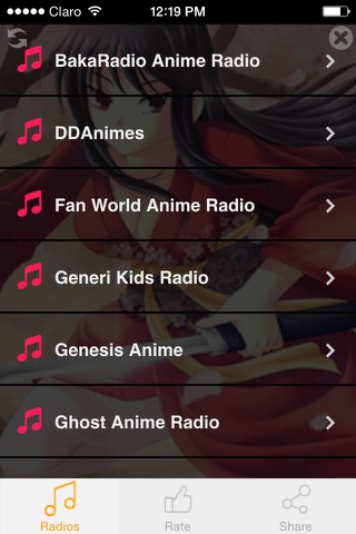 'Anime Music: the Best Kpop and Jpop Radios screenshot 2