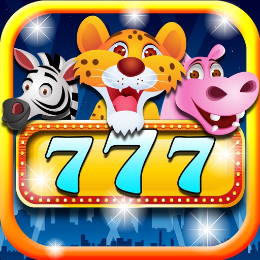 Animals in Vegas 777 Slots Adventure: A Fun and classic Slot Machine Gambling Simulator Mania! (HD) Icon