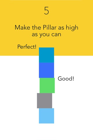 Amazing Pillar - stack the square bricks, balance the tower and oops don’t let it tilt screenshot 3