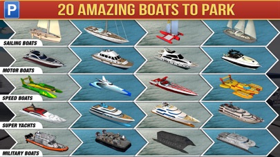 Super Yachts Parking Simulator - Real Boats Race Driving Test Park Racing Games Screenshot 2