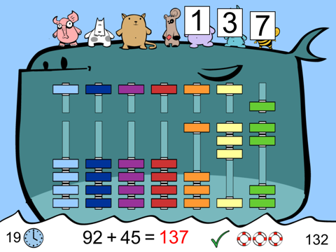 Soroban The Whale - Abacus Maths screenshot 2