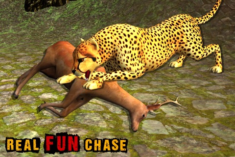 Wild African Cheetah Simulator 3D - Forest Animal Hunting in Real Wildlife Attack Simulation Game screenshot 2