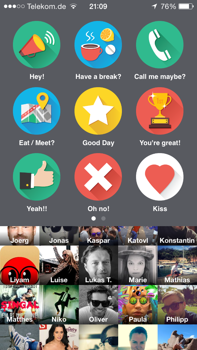 Hey - Push Sounds to Friends Phones