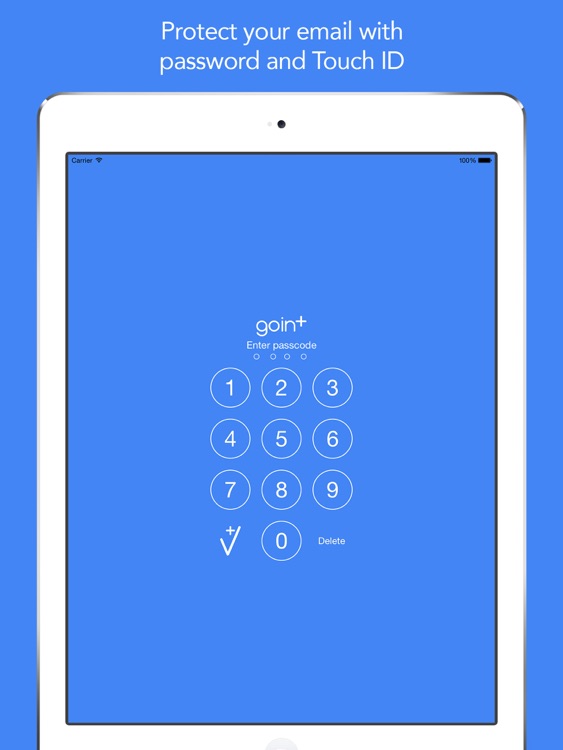 GoIn+ for Google Inbox: for iPad