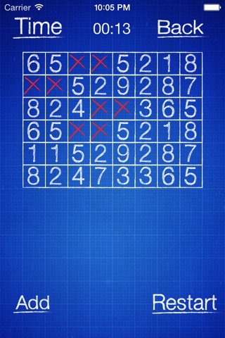Numbers puzzle - School game - Free screenshot 2