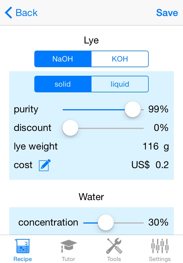 SoapLab screenshot 3